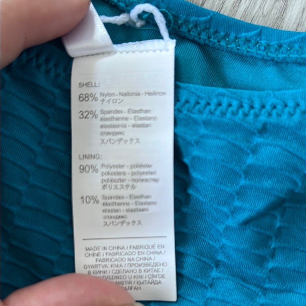 NWT Cupshe Blue Stylish O-Rings Bikini Set - Picture 4 of 5